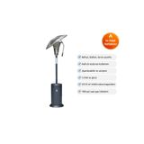 Aygaz Isı Odağı Gazlı Dış Mekan Isıtıcı - X13 - Gri Mavi - 13kW, Tekerlekli, Bahçe, Teras Tipi
