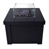 Aygaz Lhotse 817-S LR Dış Mekan Isıtıcı, Şömine Görünümlü, Lav Taşlı Alev Haznesi, Gazlı Dış Mekan Isıtıcı, Gaz Kontrolü, Ayarlanabilir Ayaklar, Kılıf Dahil, Çelik, Siyah