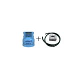 Aygaz Mini Karavan Tüpü + Vanalı Dedantör + 1.5 Metre Hortum (2 Kelepçe Dahil)