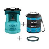 Aygaz Mini Ocak Yeşil Renkli Mini Çanta ve Mini Altlık ile Taşınabilir Kamp Ocağı