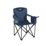 Aygaz Outdoor Xxl Kıng Lacivert 150Kg Çelik Katlanır Kamp Sandalyesi