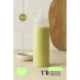 AYGÖREN HOME 1 ADET Pratik Masterchef Sızdırmaz Kapaklı Plastik Yağ Şişesi Yağdanlık Sos Şişesi 700 Ml.