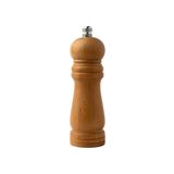 AYGÖREN HOME 2 Adet Bambu Gövdeli Komple Ahşap Tuz Karabiber Değirmeni Baharat Öğütücüsü Orta Boy 16 Cm