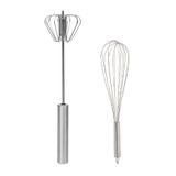 AYGÖREN HOME 2'li Çelik Basmalı Mixer Ve Tel Çırpıcı Seti