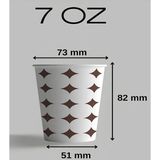 Aygün 7 Oz Karton Bardak 50Adet
