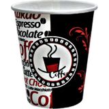 Aygün Cup 7 Oz Karton Bardak 180 ml - 300'LÜ ( Kırmızı & Kahve )