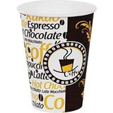 Aygün Cup [ Excodi Cup ] 12 Oz Karton Bardak 300 ml - 100'LÜ / Kaliteli Otomat Bardak ( Kahve & Kırmızı )