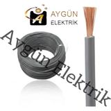 Aygün Elektrik 0.50 mm Pvc Izoleli Fleksibel Nyaf Kablo -100 Metre Gri
