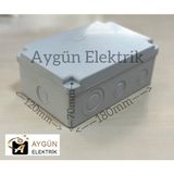 Aygün Elektrik 180X120X70MM Sıva Üstü Termoplastik Buat IP65 - 180xmm120xmm70mm