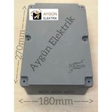 Aygün Elektrik 270X180X100MM Sıva Üstü Termoplastik Buat IP65