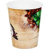 Aygün Excodi Cup - 7 Oz Karton Bardak - 180 ml - 300 Adet Kaliteli Otomat Bardağı, Sızdırmaz, E - Çok Renkli