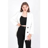 Ayhan 90491 4 Düğme Blazer Kadın Ceket