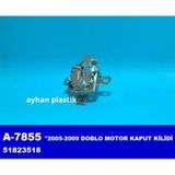 AYHAN A7855 Motor Kaput Kilidi (Fiat: Doblo 2005-2009)