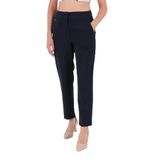 AYHAN Kadın Lacivert Slim Fit Pantolon, 40 Beden