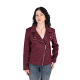 AYHAN Kadın Slim Fit Ceket, Bordo, 40 Beden