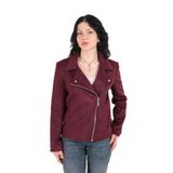 AYHAN Kadın Slim Fit Ceket, Bordo, 42 Beden