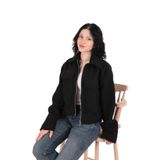 AYHAN Kadın Slim Fit Ceket, Siyah, 40 Beden, 90732-174