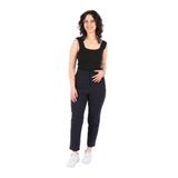 AYHAN Kadın Yüksek Bel Cigarette Pantolon, Lacivert, 36