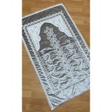 Ayhanhome Gri Kadife Çeyizlik Gelin Seti Seccadesi - 70 x 120 cm
