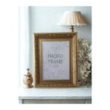 AYHİS DESIGN 15x21 cm Gold Klasik Çerçeve – Mat Camlı, Arkalıklı, Duvar ve Masa Üstü Kullanıma Uygun