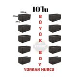 AYHOME 10 Adet Hurç Buyuk Hurç Yorgan Hurcu Büyük Boy Kapitone Hurç Çeyizlik Ürünler Ev Ürünleri