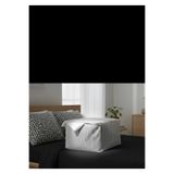 AYHOME Büyük Boy Yorgan Döşek Hurcu 100 X 50 Cm Ebatında Fermuarli Tela Kumaş Krem Renk Mega Boy Hurç