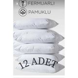 AYHOME İç Yastık Kılıfı Fermuarlı 12 Adet Astar 50 X 70 CM