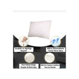 AYHOME Valeria Bambu Vısco Yastık 50 X 70 Cm Büyük Boy Yüksek Sert Rahat Uyku Yastığı