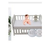 AYHOME Yüzde Yüz Sıvı Geçirmez Bebek Çoçuk Yatak Alezi Beşik Yatağı Alezi Yatak Koruyucu 70 X 140 Pamuklu