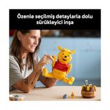 Ayı 43300 - Yetişkinler Için Ayı Minifigürü ile Eeyore Karakteri ile Bal Küpü Içeren Yaratıcı Dekoratif Model Yapım Seti, Kadınlar ve Erkekler Için Hediye Fikri (1399 Parça) - 0 - Siyah