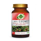 Ayı Üzümü Toz Ekstresi (Arctostaphylos Uva-Ursi)100 Gr. Cam Kavanoz