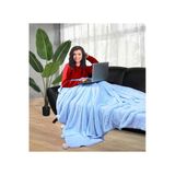 Ayıcı Oyuncak 200 X 220 Cm Ponponlu Pelüş Tv Battaniyesi
