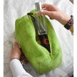 Ayıcı Oyuncak Peluş Seyahat Çantası (Kısa Tüylü) - Yumuşak Ve Şık Tasarım - Yeşil