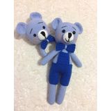Ayıcık Bebek Seti Amigurumi Organik Oyuncak