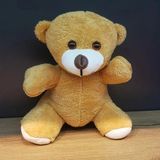 #Ayıcık Kaliteli Yumuşacık 25 Cm Hediye Çocuk Koleksiyon Kahverengi Peluş Oyuncak Ayıcık