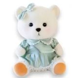Ayıcık Peluş Oyuncak 40 cm Yeşil 1455