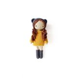 Ayıcık Şapkalı Sonbahar Bebek Amigurumi Organik Oyuncak