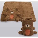 Ayıcıklı Unisex Bebek Battaniye