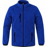Ayışığı 3 Cepli Robalı Polar Mont 280 gr Promosyon Polar Ceket | Fermuarlı, Nakış ve Baskıya Uygun, Kurumsal Logo Baskılı, Kışlık Iş Polar Mont - Saks - 2XL