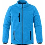 Ayışığı 3 Cepli Robalı Polar Mont 280 gr Promosyon Polar Ceket | Fermuarlı, Nakış ve Baskıya Uygun, Kurumsal Logo Baskılı, Kışlık Iş Polar Mont - Turkuaz - XL