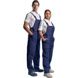 Ayışığı Kışlık Kot Bahçıvan Iş Tulumu – %100 Pamuk 12.5 Oz Denim, 5 Cepli, Dayanıklı ve Ergonomik Iş Tulum - Lacivert