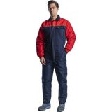 Ayışığı Soğuk Hava Tulumu – Kapitoneli Elyaf Astarlı, Polar Yakalı, 6 Cepli, Kışlık Iş Tulumu - 2XL - Lacivert