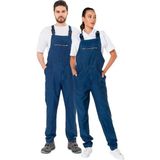 Ayışığı Yazlık Kot Bahçıvan Iş Tulumu – %100 Pamuk Denim, 5 Cepli, Fermuarlı, Dayanıklı ve Ergonomik - 2XL - Mavi