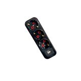 Ayka 79 138 00 3lü USB Çıkışlı Topraklı Golyat Grup Priz