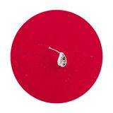 Aykat Gümüş Damla Model Karışık Renk Taşlı 925 Ayar Gümüş Hızma