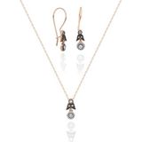 Aykat SET-380 Kadın Gümüş Takı Seti