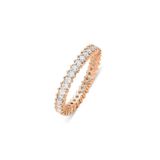 Aykat YZK-354 Tamtur Rose Gümüş Yüzük Alyans