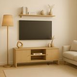 Aykol Mobilya %100 Mdf Tv Sehpası – Premium Seri, 150 Cm, Cnc Kesim, Modern Tasarım