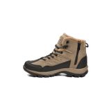 Ayk's Bej Kürklü Soğuğa Dirençli Kaymaz Tabanlı Bağcıklı Fermuarlı Erkek Outdoor Trekking Bot 980