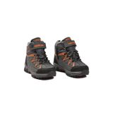 Ayk's Füme-Turuncu İçi Polarlı Kaymaz Tabanlı Erkek Çocuk Outdoor Trekking Bot 2301 P